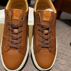 Greats Brown Leather Sneakers